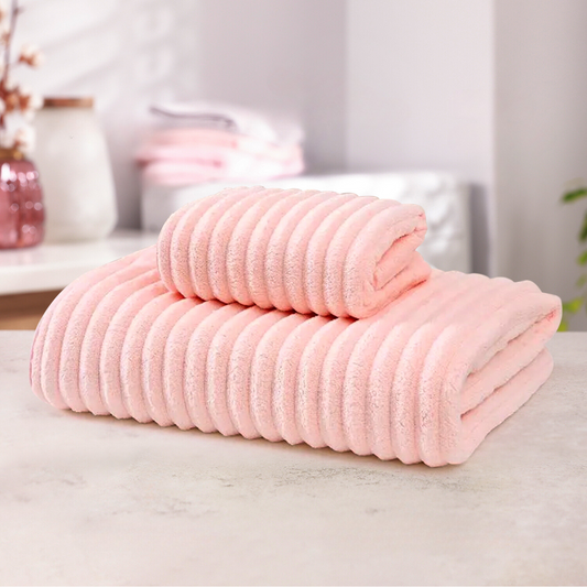 ULTRASOFT RIBBED TOWEL SET